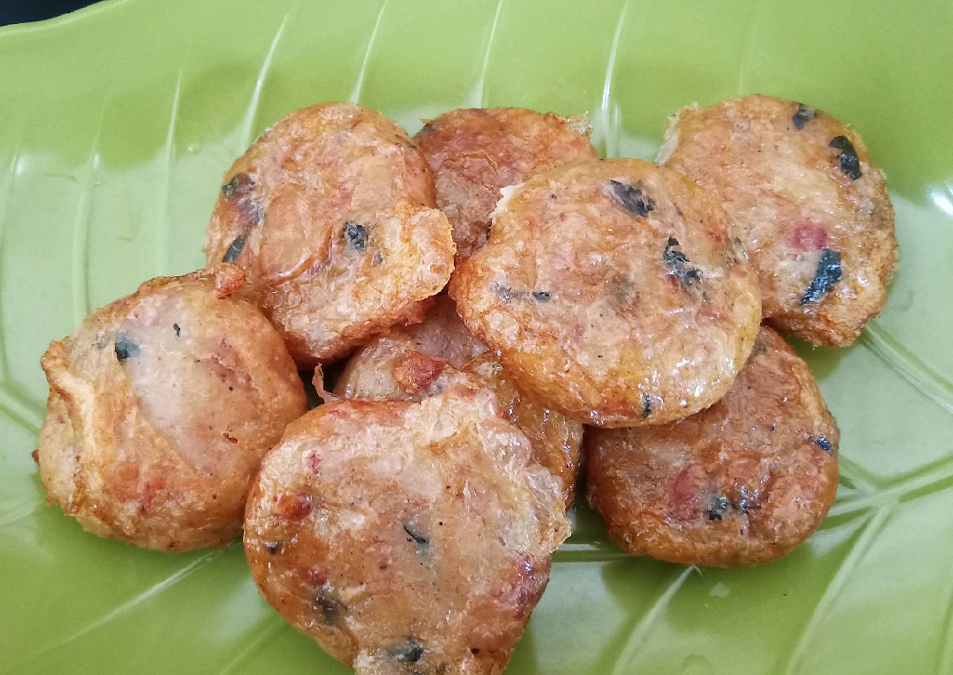 Perkedel Kentang Seledri Bumbu Pala