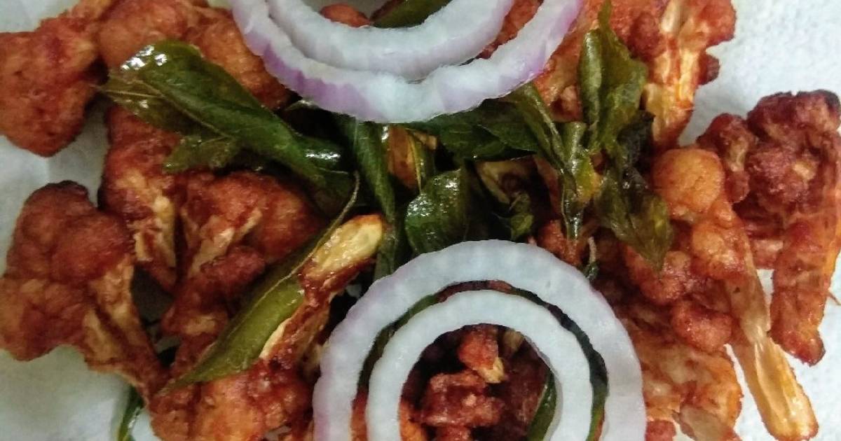 காலிஃபிளவர் 65 (Cauliflower 65 recipe in tamil) Recipe by Aishwarya