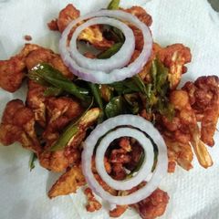 A picture of காலிஃபிளவர் 65 (Cauliflower 65 recipe in tamil).