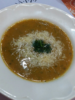 Una foto de Sopa crema de calabaza