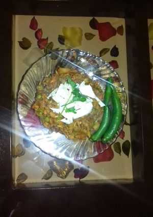 عکسی از دستور خوراک مرغ و سیب زمینی