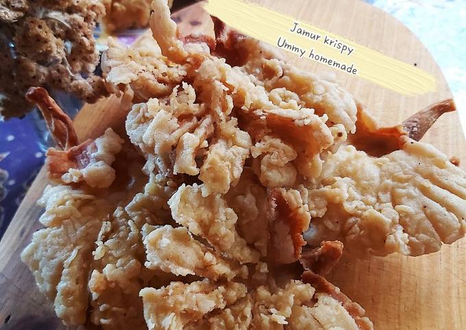 Resep Jamur Tiram Krispy • Renyah Oleh Ummy Ulfa Cookpad