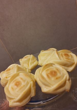 Una foto de Pancitos de queso inflados SIN TACC