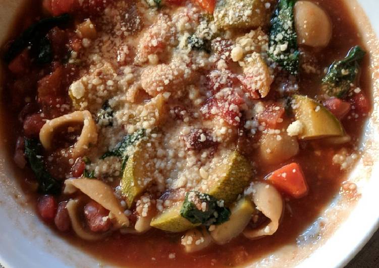 Simple Way to Prepare Super Quick Homemade Kit&#39;s Minestrone