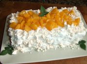 Una foto de postre chaja