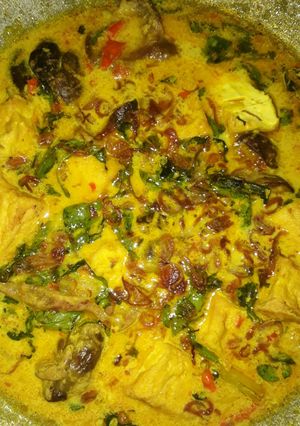 Foto resep Ati ampela kuah santan pedas