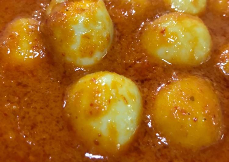 Bagaimana memasak Balado telur puyuh ala warteg yang mudah