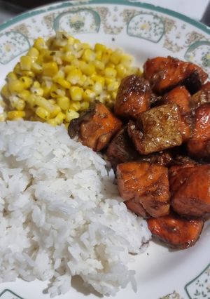 Foto resep Honey Garlic Salmon