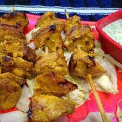 A picture of Chicken Tikka.