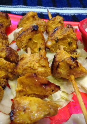 A picture of Chicken Tikka.