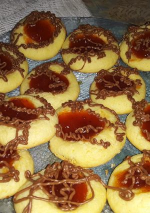 Una foto de ❇️Pepas clásicas con chocolate