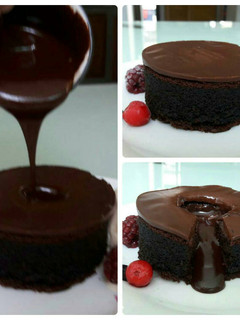 A picture of Chocolate lava cake.
