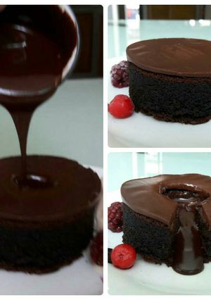 A picture of Chocolate lava cake.