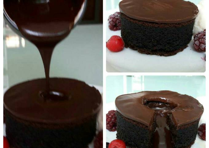 Recipe of Homemade Chocolate lava cake