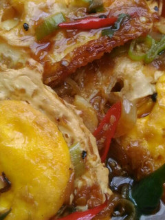 Foto resep Telor mata sapi masak kecap