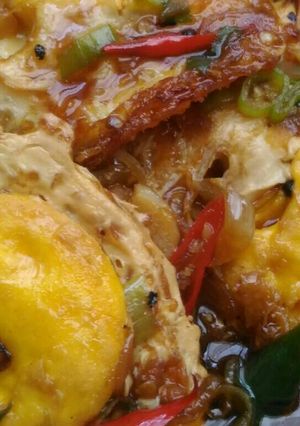 Foto resep Telor mata sapi masak kecap