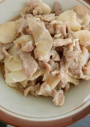 Foto resep Tumis pork bengkuang