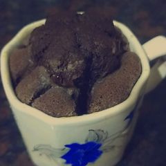 A picture of Chocolate mug cake.