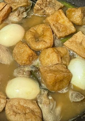 Foto resep Semur Chicken Wings - Tahu Pong - Telor