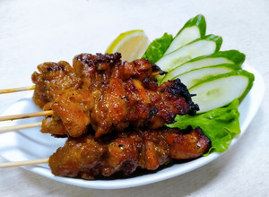 🇲🇨碳烤印尼沙嗲雞肉串 的食譜成品照片