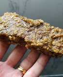 Barritas de banana y avena