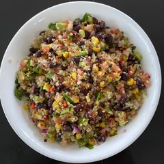 Quinoa Mexican salad A picture of Quinoa Mexican salad.