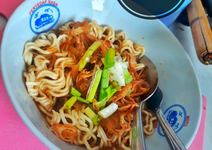 Mie ayam rumahan