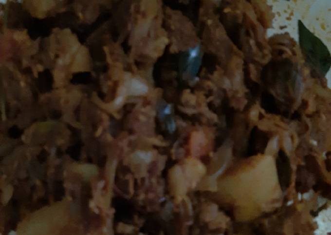 Kerala Beef potato roast