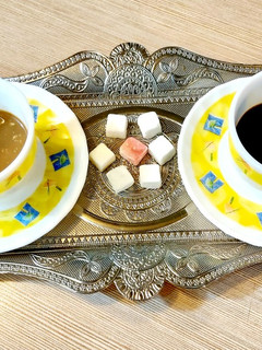 عکسی از دستور قهوه ترک نعنایی
