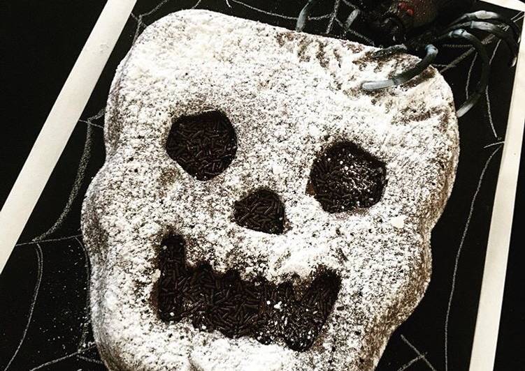 Fondant au chocolat Squelette 💀