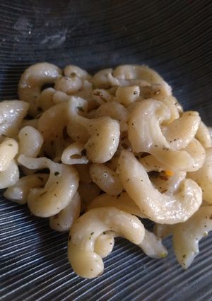 Una foto de Fideos con queso y saborizados