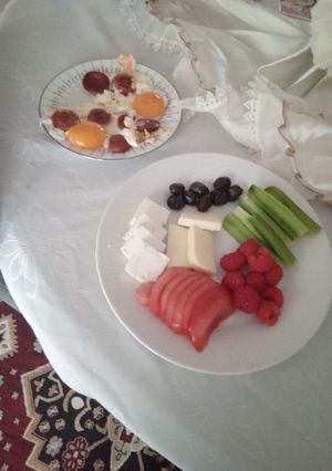 A picture of Turkish Breakfast.
