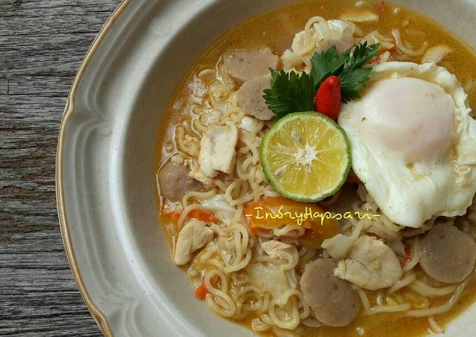 Resep Mie Kuah Super Pedas ala Indi oleh Indry Hapsari - Cookpad