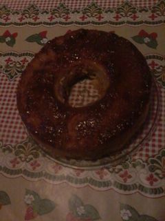 Una foto de Budín de pan al dulce de leche para Navidad