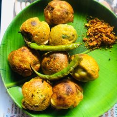 A picture of Potato Vada.