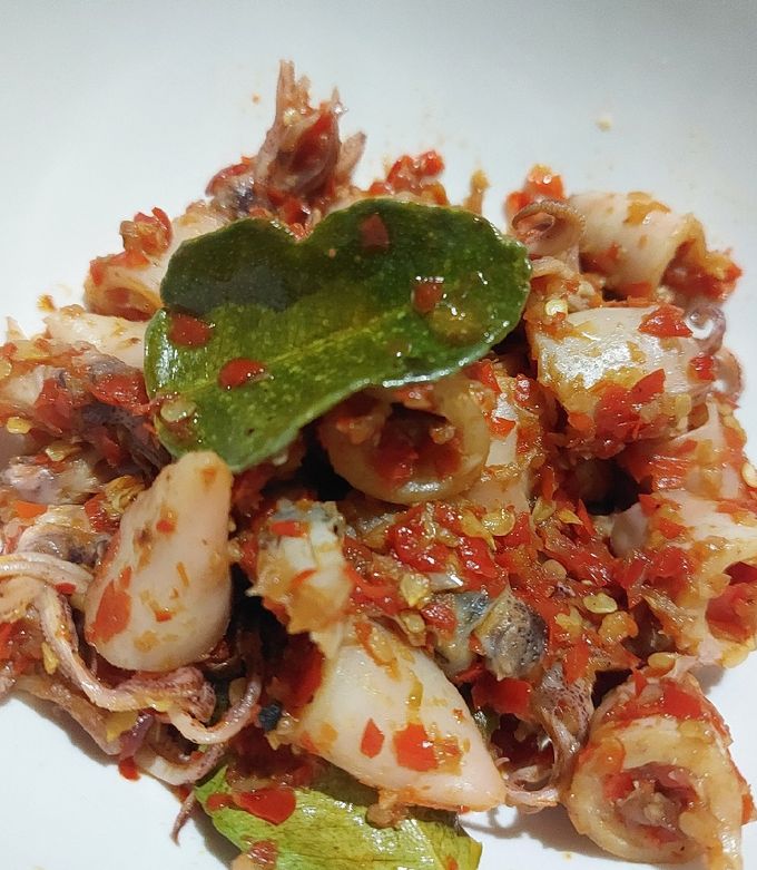 Foto resep Sambal cumi asin