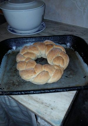 Una foto de Rosca con semillas
