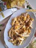 🍗Straccetti di pollo in crosta di patatine alla senape🍿