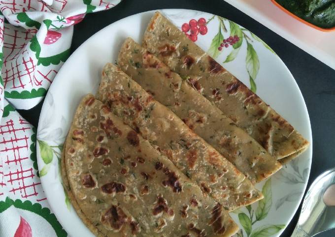 Nutritious Sweet Potato Parathas