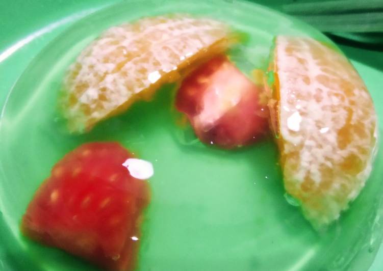 Resep masakan Jelly Buah Segar | Bahan Membuat Jelly Buah Segar Yang Bikin Ngiler