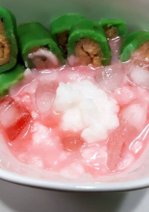 Foto resep Es Pisang Ijo