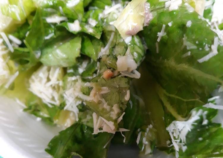 Simple Way to Make Favorite Ceasar Salad
