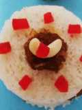 Raw mango chutney sandwich
