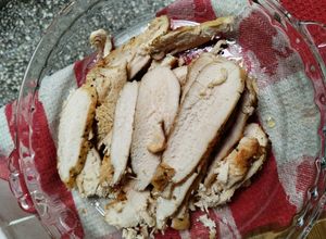 Una foto de Fiambre de pollo casero