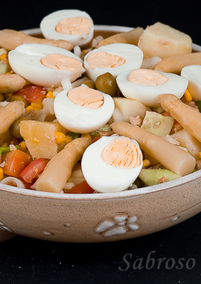 Una foto de Ensalada campera
