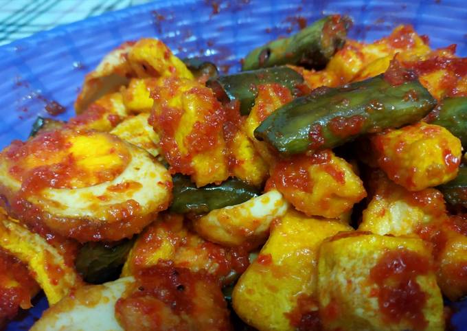 Sambal Terung Telur Tahu Kuning