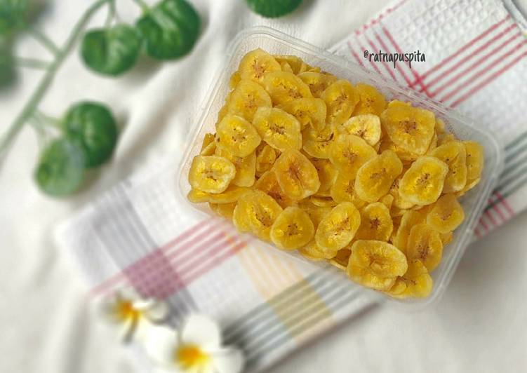 Siap Saji Keripik Pisang Ala Rumahan