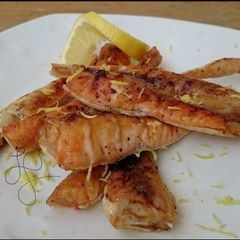 A picture of Salmon With Lemon Juice.