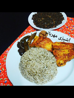 عکسی از دستور ماهی و حشو