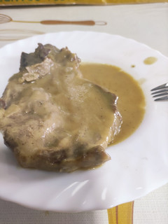 Una foto de Chuletas de cerdo a la cerveza